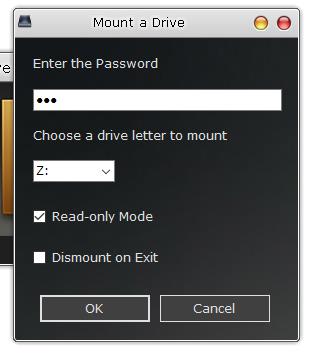 Mount settings